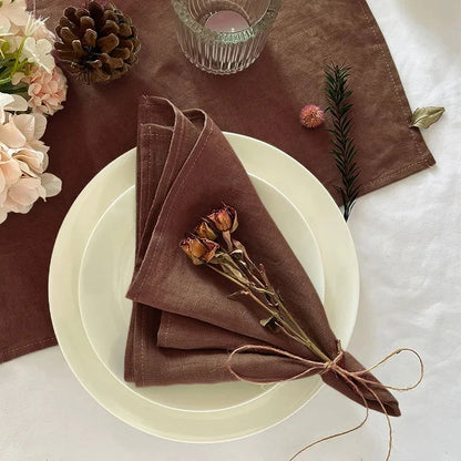 6-Piece Polyester Dinner Napkin Set – view 7
