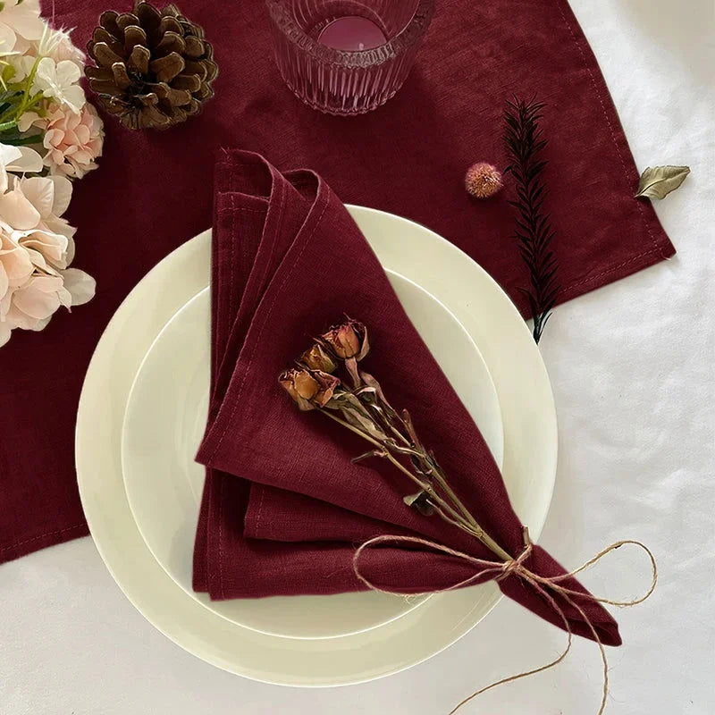6-Piece Polyester Dinner Napkin Set – view 8