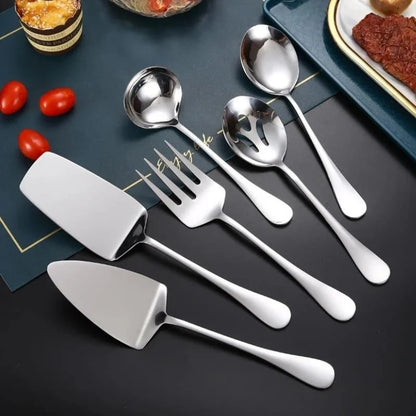 6-piece stainless steel kitchen utensil set – view 4