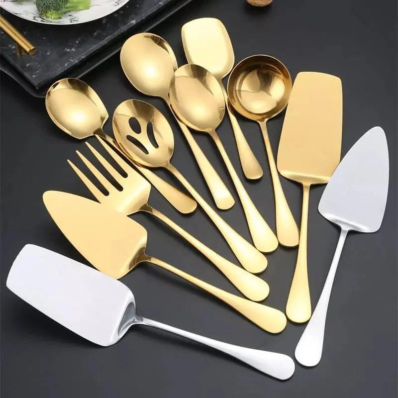 6-piece stainless steel kitchen utensil set – view 8