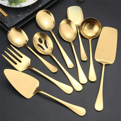 6-piece stainless steel kitchen utensil set – view 9