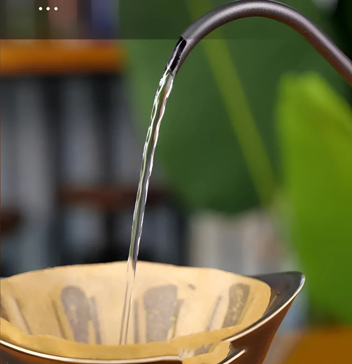 600ml Stainless Steel Gooseneck Kettle with Walnut Handle – view 3