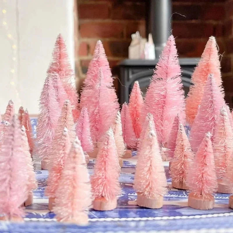 8-Piece Mini Christmas Tree Set – 3 Colours – view 4
