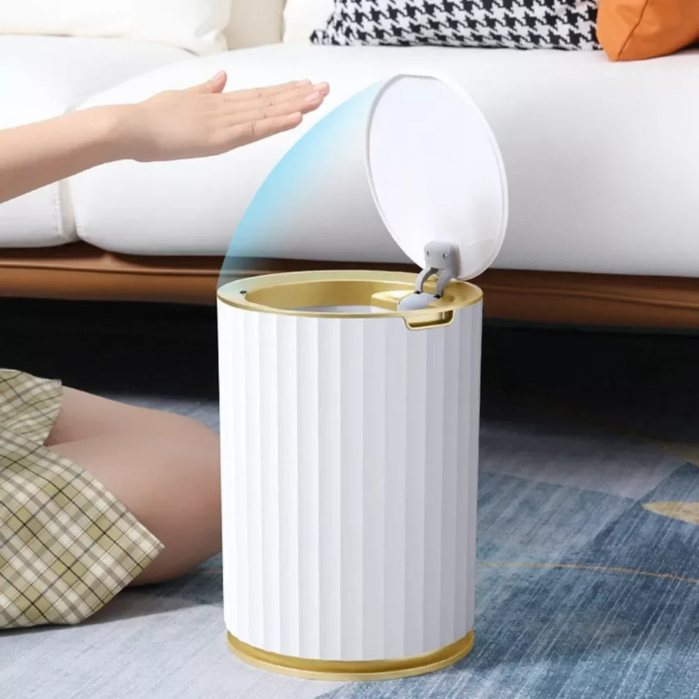 9L Round Automatic Sensor Bin – view 2