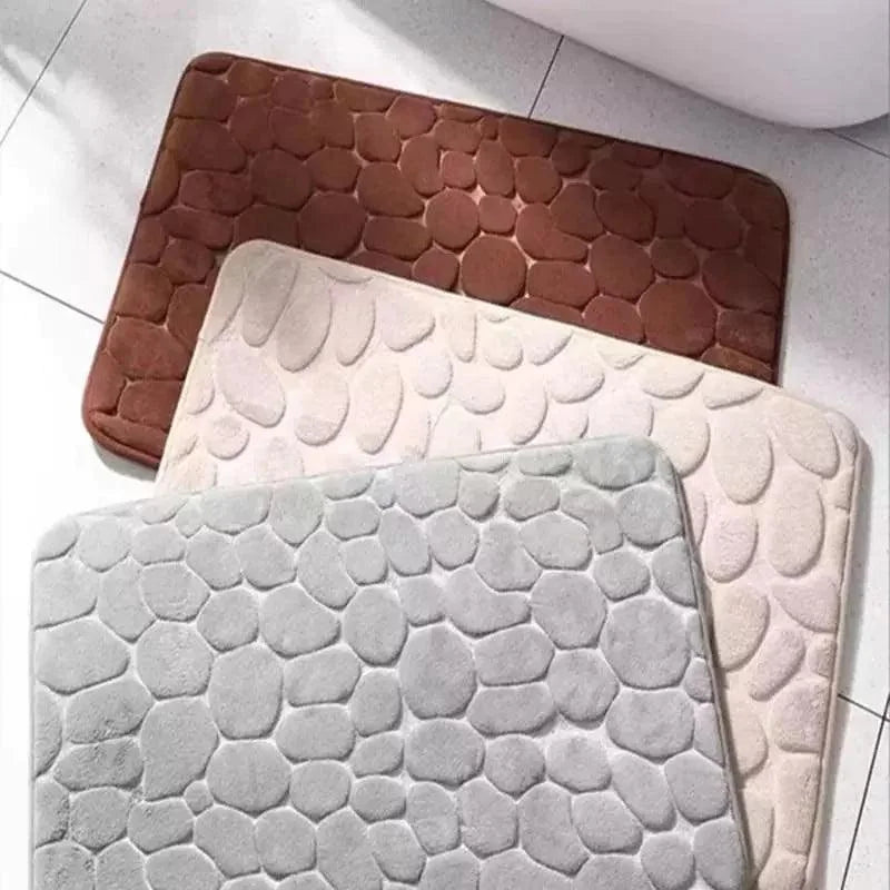 Absorbent Cotton Non-Slip Bathroom Mat – view 3