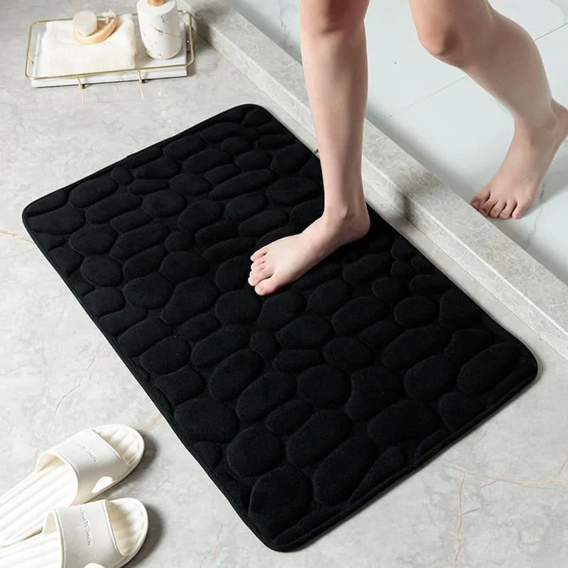 Absorbent Cotton Non-Slip Bathroom Mat – view 11