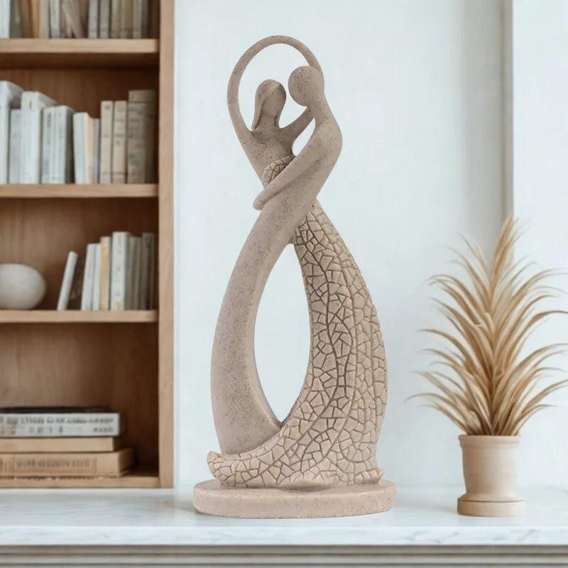 Abstract Couple Table Sculpture – view 3