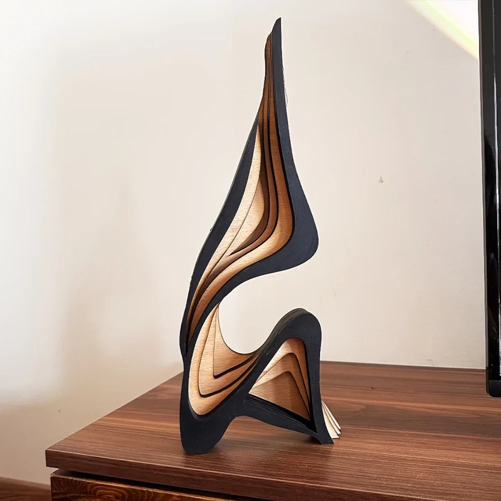 Abstract Wood Sculpture – 30cm or 40cm