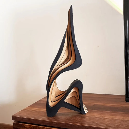 Abstract Wood Sculpture – 30cm or 40cm
