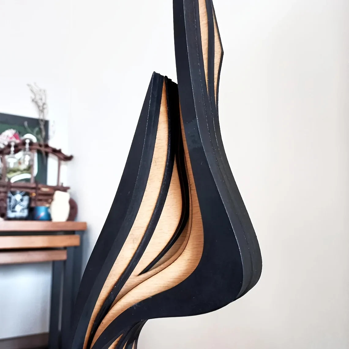 Abstract Wood Sculpture – 30cm or 40cm – view 6