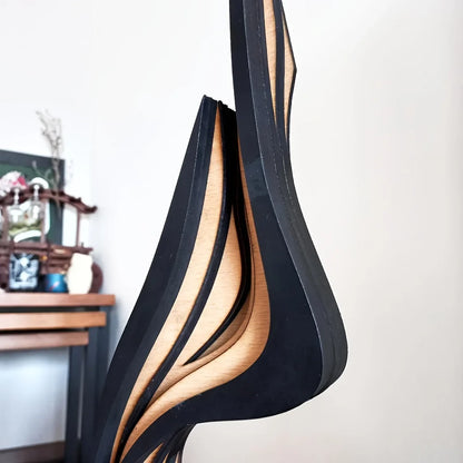 Abstract Wood Sculpture – 30cm or 40cm – view 6