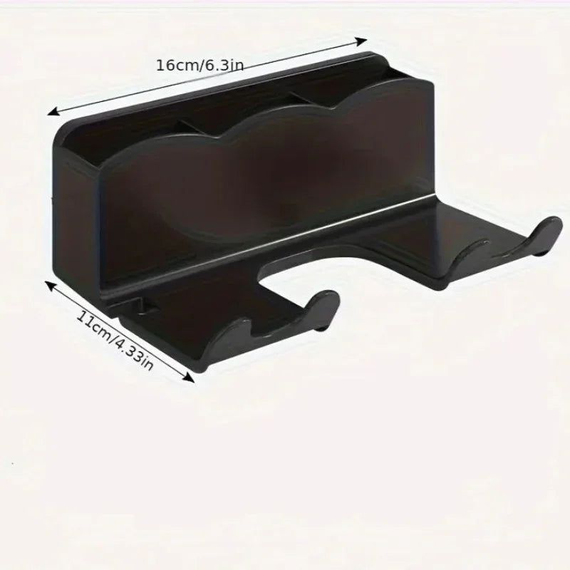 Adhesive Wall-Mounted Hair Dryer Holder – view 5