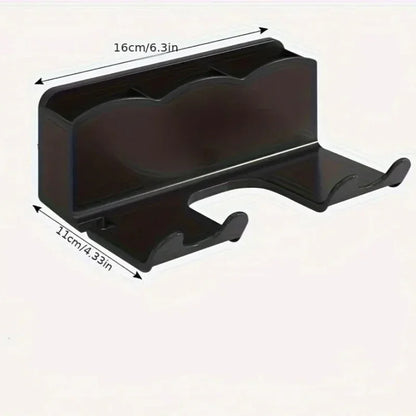Adhesive Wall-Mounted Hair Dryer Holder – view 5