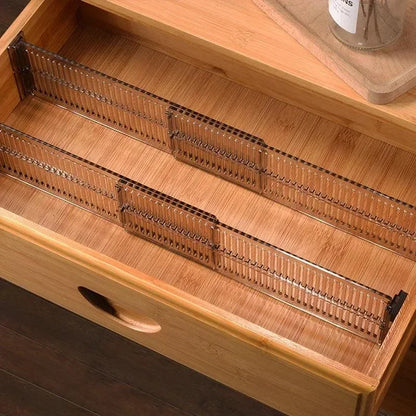 Adjustable Acrylic Drawer Dividers – Set of 2