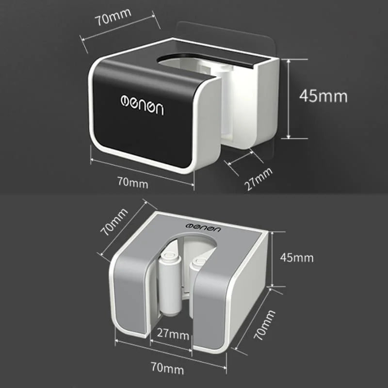 Adjustable Adhesive Broom & Mop Wall Holder – view 17