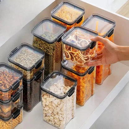 Airtight clear food storage container sets – view 5
