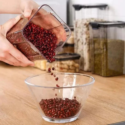 Airtight clear food storage container sets – view 6
