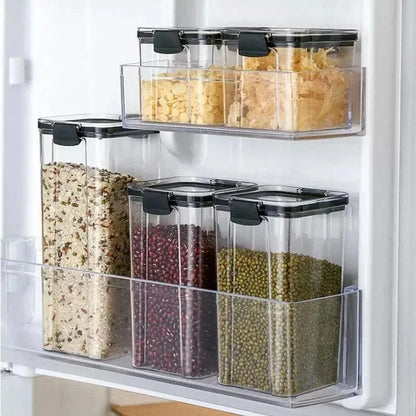 Airtight clear food storage container sets – view 8