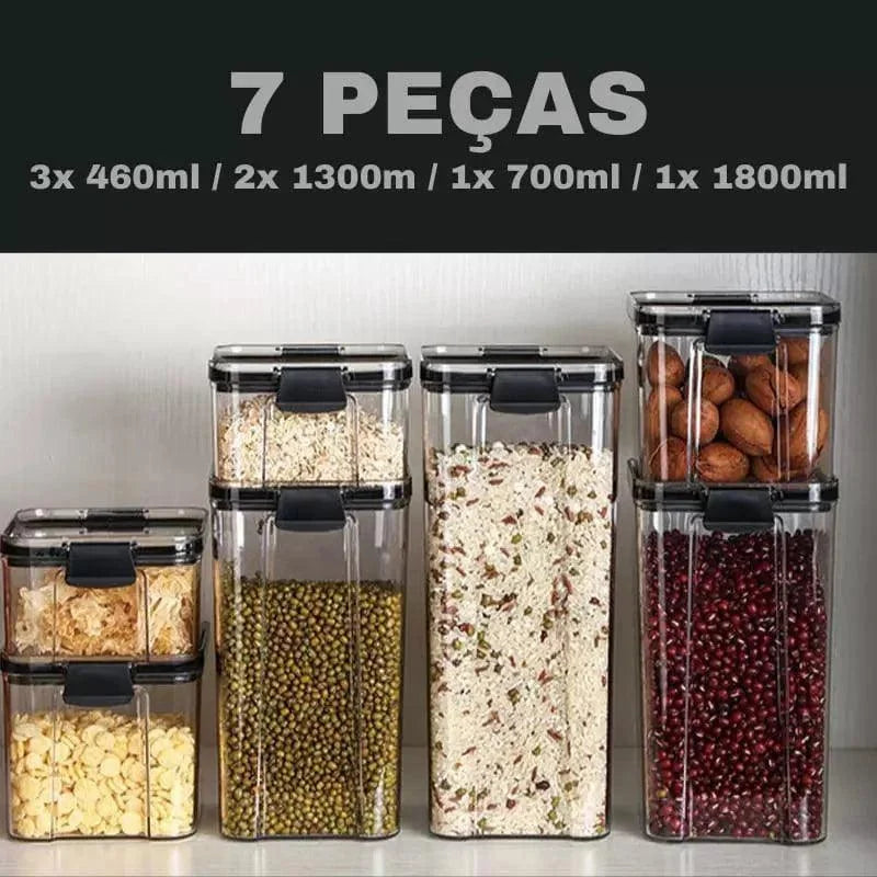 Airtight clear food storage container sets – view 18