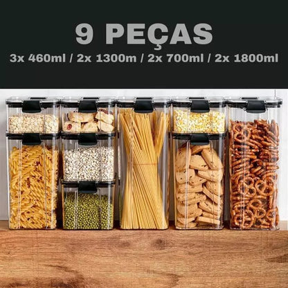 Airtight clear food storage container sets – view 20