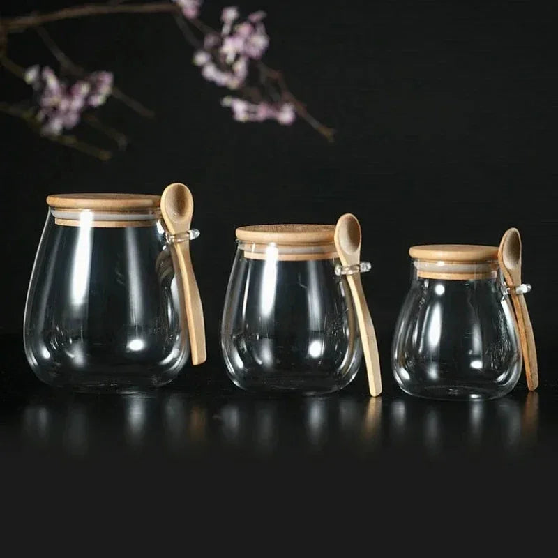Airtight Glass Pantry Storage Jar – view 2