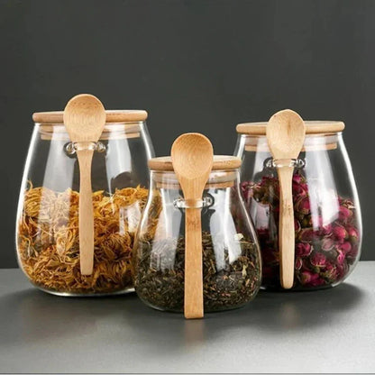 Airtight Glass Pantry Storage Jar – view 5