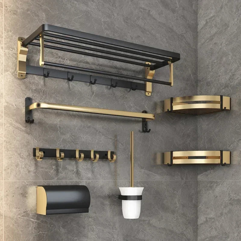 Aluminium Bathroom Accessory Collection – 7 Options
