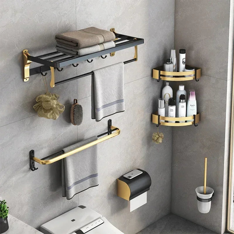 Aluminium Bathroom Accessory Collection – 7 Options – view 4
