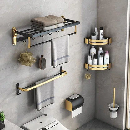 Aluminium Bathroom Accessory Collection – 7 Options – view 4
