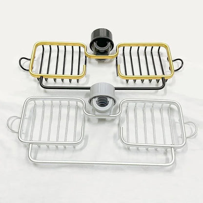 Aluminium kitchen sink caddy and sponge holder – view 7
