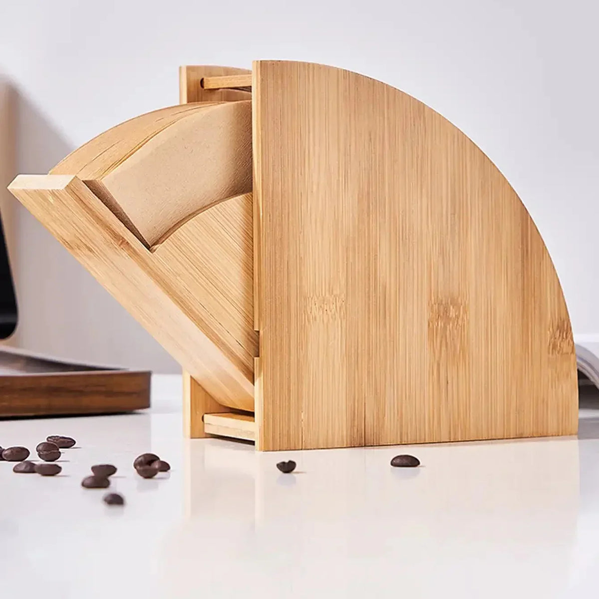 Bamboo Coffee Filter Holder