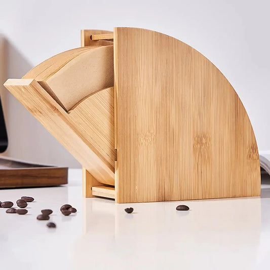 Bamboo Coffee Filter Holder