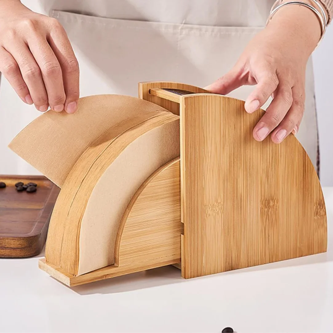 Bamboo Coffee Filter Holder – view 5