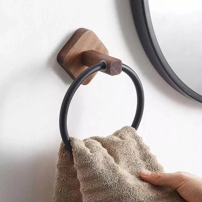 Bathroom corner shelf and towel ring collection – view 3
