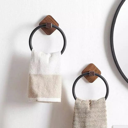 Bathroom corner shelf and towel ring collection – view 4