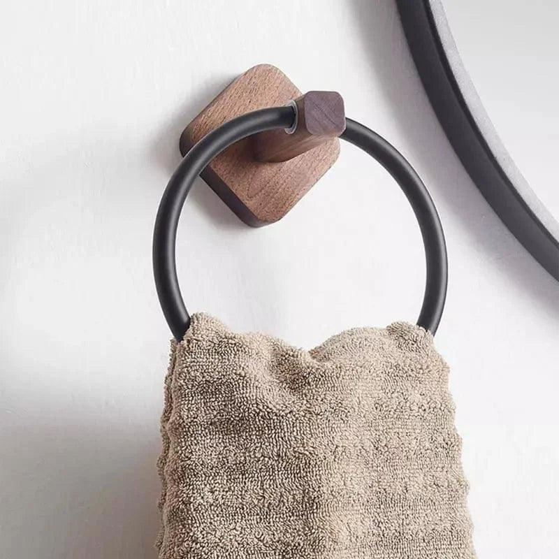 Bathroom corner shelf and towel ring collection – view 6