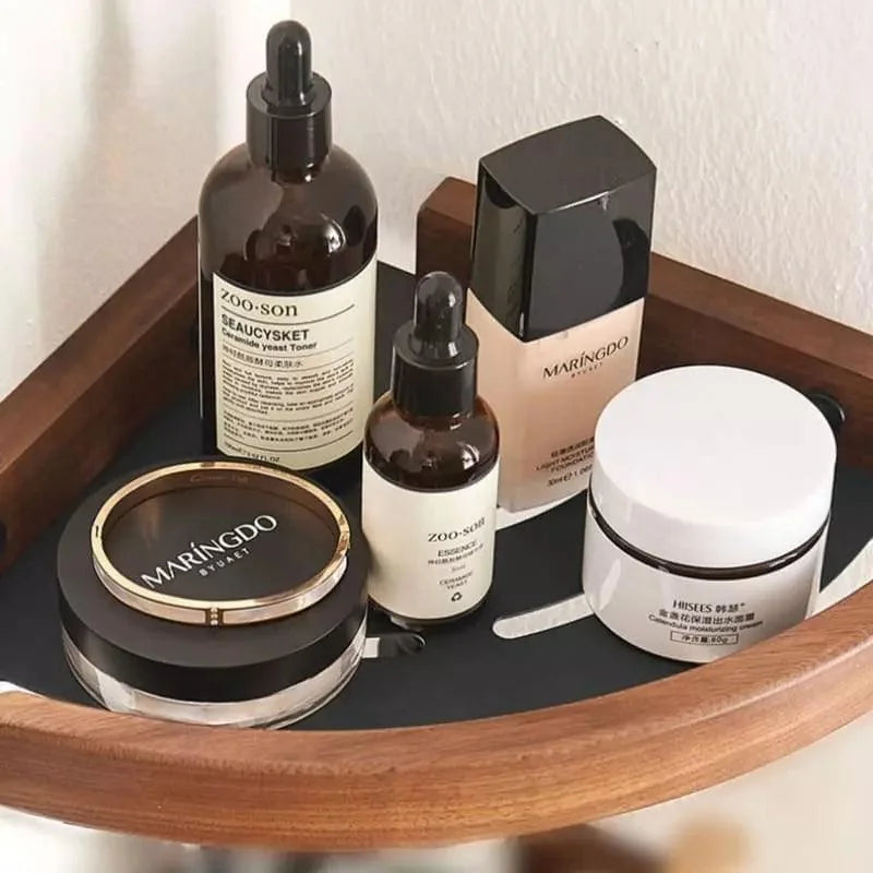 Bathroom corner shelf and towel ring collection – view 7