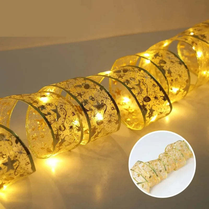 Battery-Powered Christmas Decorative Light Ribbon – view 8
