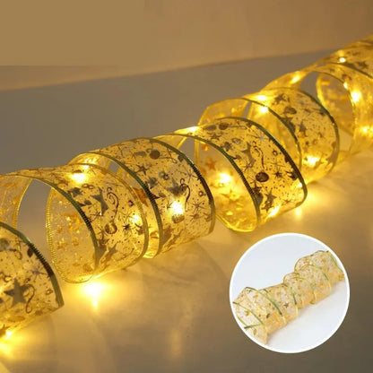 Battery-Powered Christmas Decorative Light Ribbon – view 8
