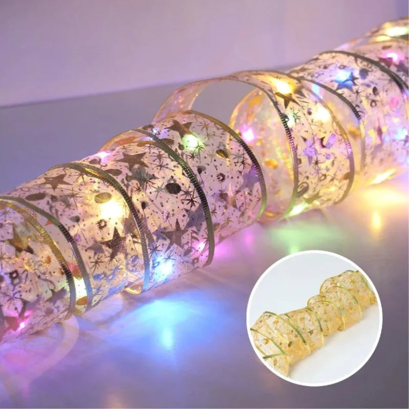 Battery-Powered Christmas Decorative Light Ribbon – view 9