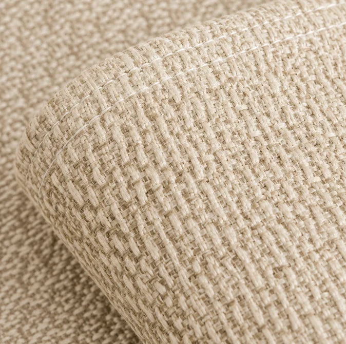 Beige Extra-Weight Cotton-Linen Sofa Protector – view 4