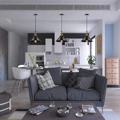 Black Iron Nordic Vintage Pendant Light – view 11