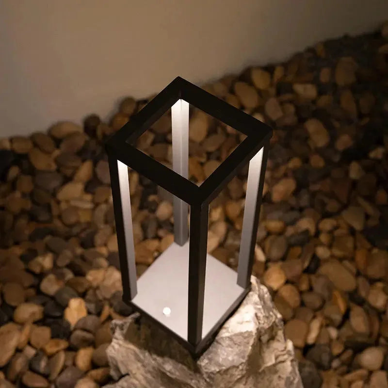 Black Rechargeable Touch LED Table Lamp – view 2
