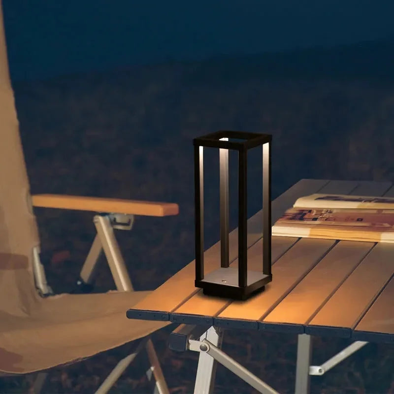 Black Rechargeable Touch LED Table Lamp – view 6