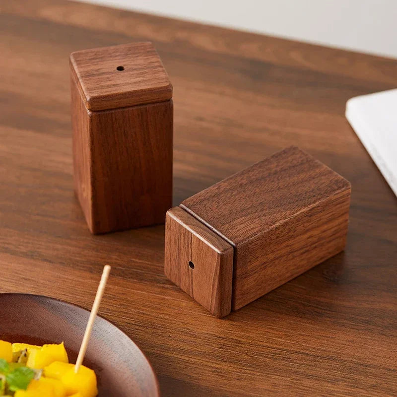 Black Walnut Magnetic Toothpick Holder – view 8