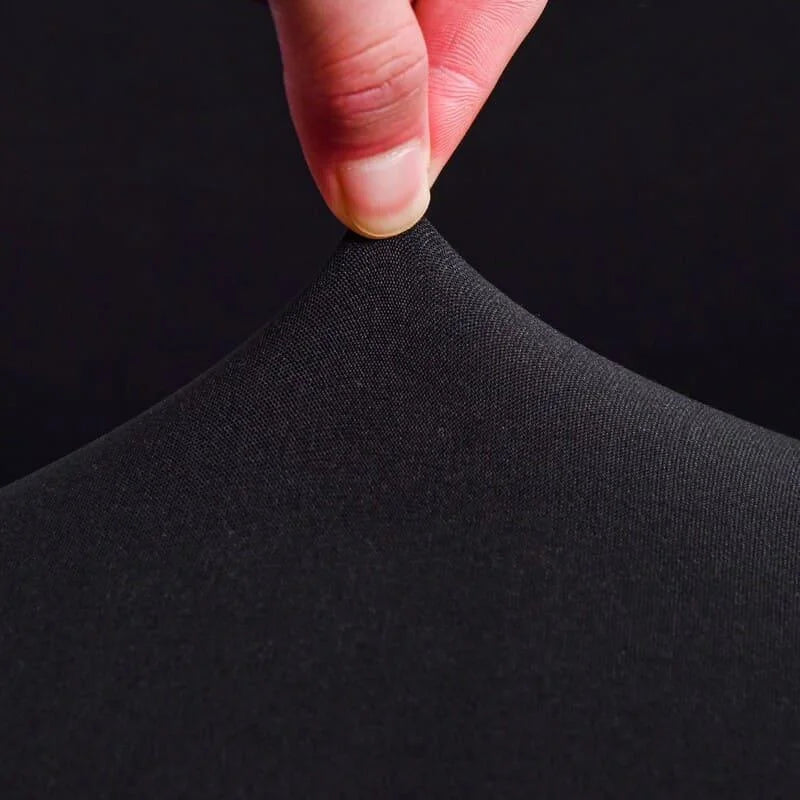 Black waterproof spandex sofa cover – view 2
