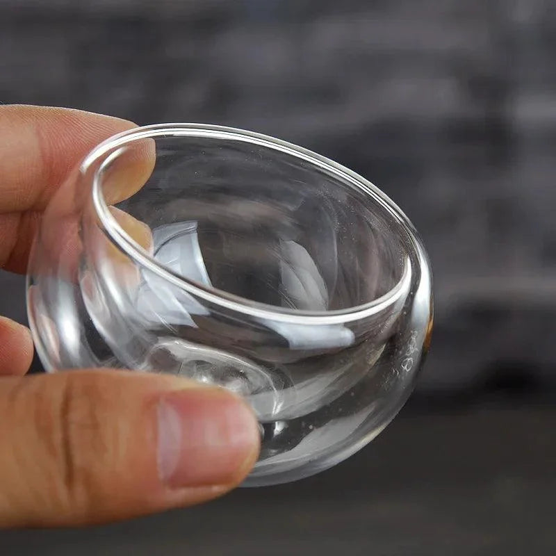 Borosilicate Glass Kung Fu Tea Cup Set – view 4