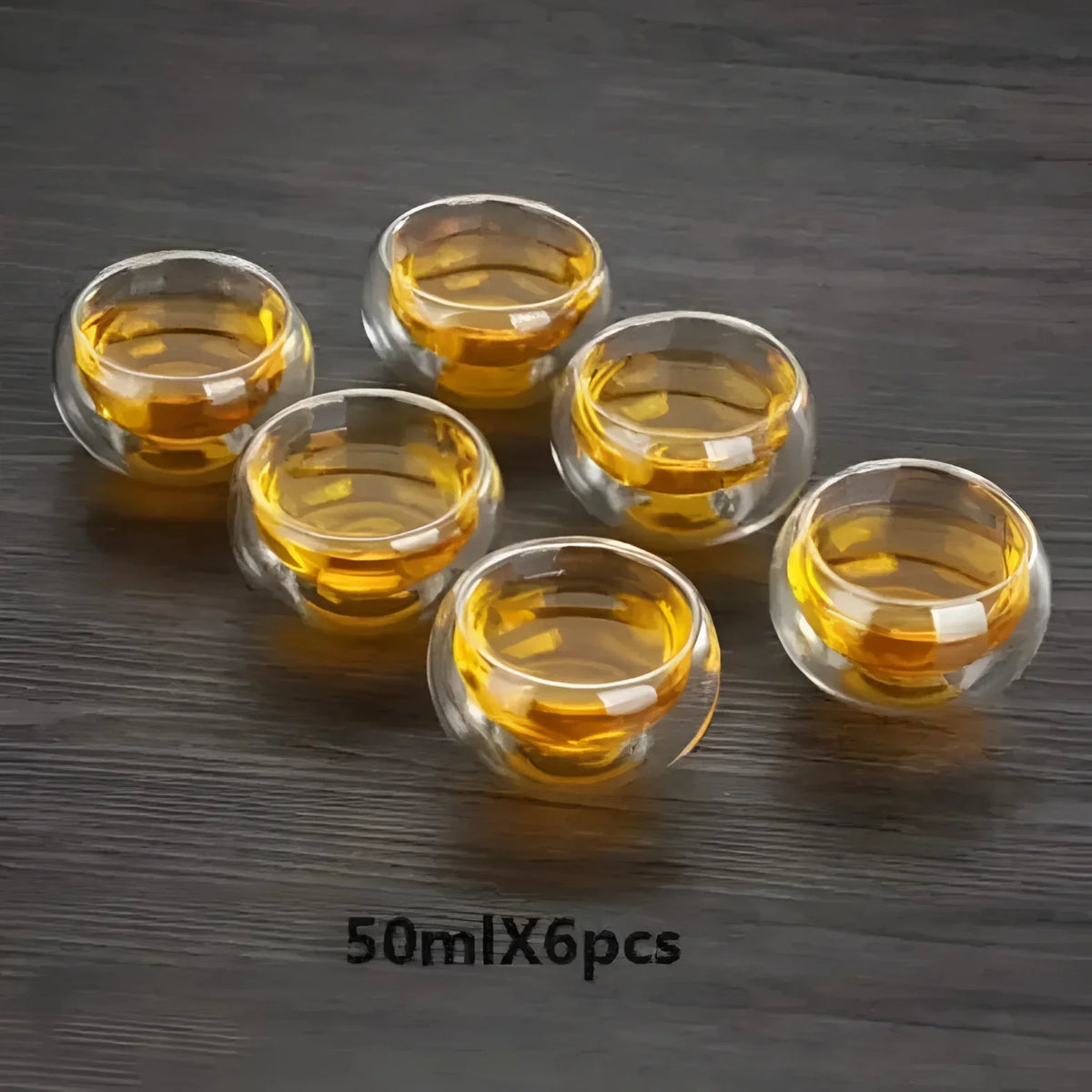 Borosilicate Glass Kung Fu Tea Cup Set – view 6