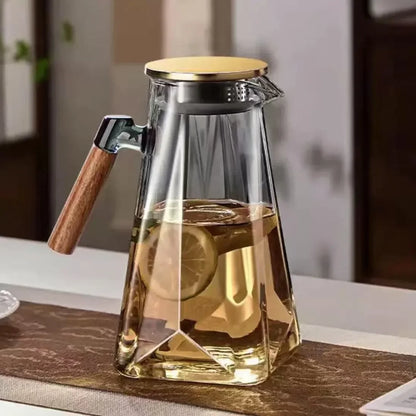 1.8L Borosilicate Glass Serving Pitcher with Lid – view 6