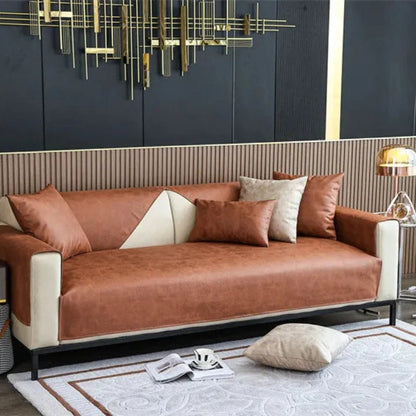 Brown Water- & Scratch-Resistant Sofa Protector – view 5